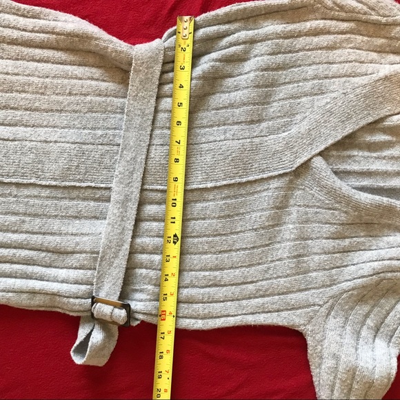 Kendall + Kylie Ribbed Belted Sweater Dress - Picture 6 of 8